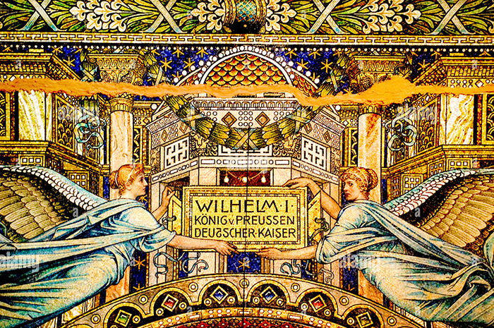 Mosaik Grab Wilhelm I.